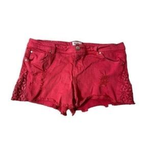 Celebrity Pink Floral Magenta Shorts Women’s size 13